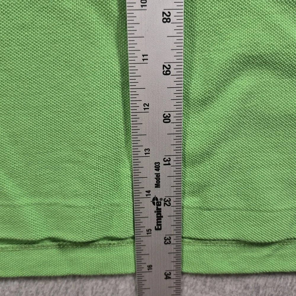Polo Ralph Lauren Classic Fit Green Solid Short Sleeve Polo Shirt Men's XXL